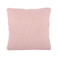 Strikket pude 45x45 cm Rosa pyntepude i nordisk design by Collect