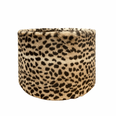Lampeskærm – Leopardmønster i faux fur (unik designstil) by CM