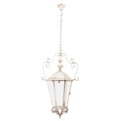 Pendellampe med udsmykning 55 x 44 x 95 cm Hvid by C&E