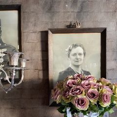 Billeder – Sæt af 2 i klassisk sort/hvid by Krone 1