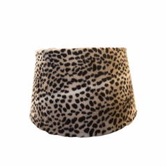 Lampeskærm høj med panterprint 45x35x24 cm by CM