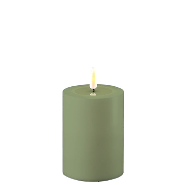 Grøn indendørs Bloklys 10x7,5 cm by Deluxe