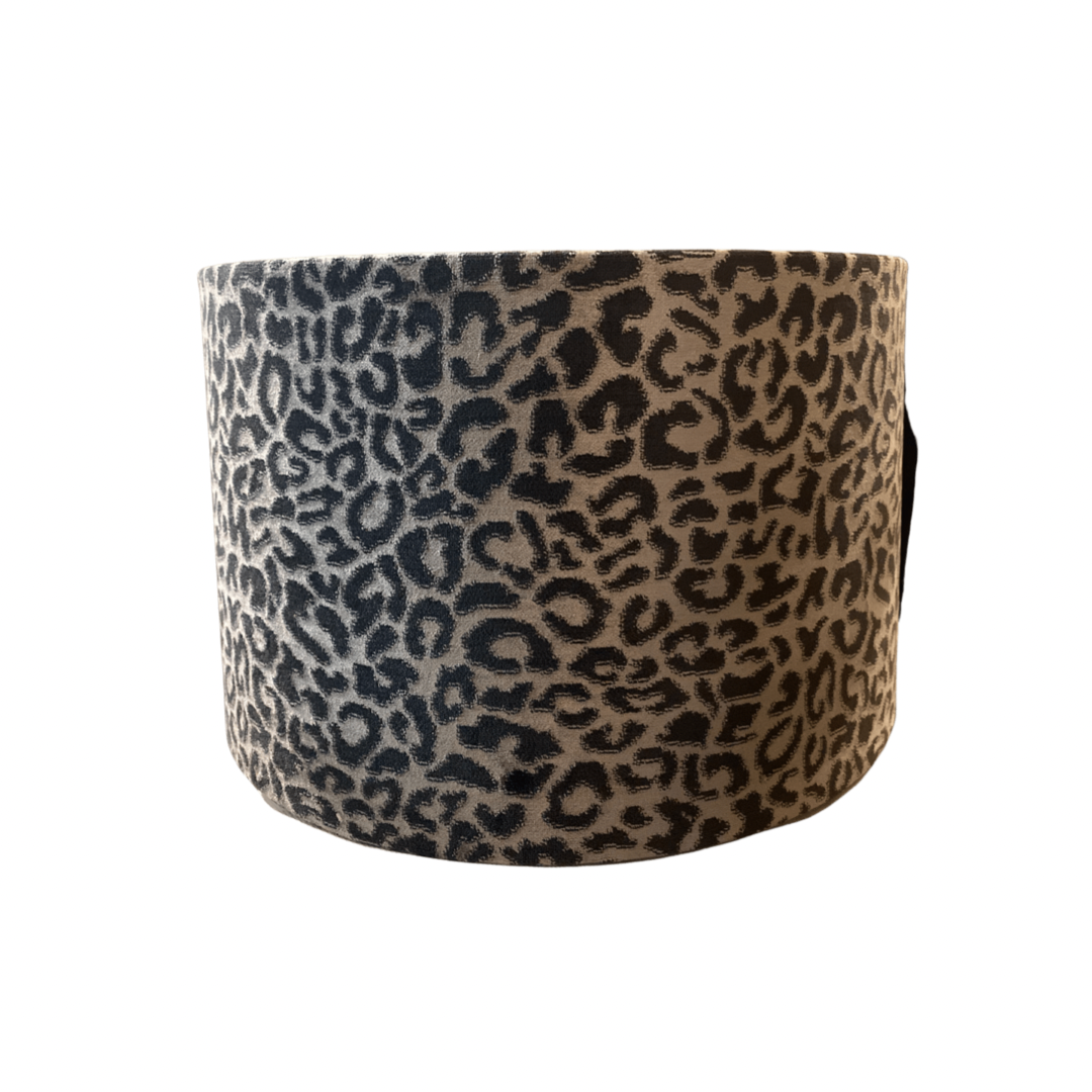 Lampeskærm – Cylinder med leopardmønster 35x45x42 cm by CM