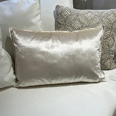 Velour Pude i Champagnefarve Elegant og Blød by CM