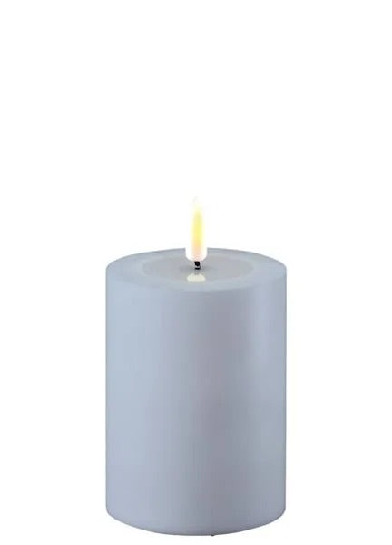 Blå indendørs Bloklys 15x10 cm by Deluxe