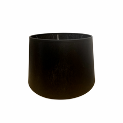 Shado Chintz Block Lampeskærm – Sort, 26x40x15 cm by CM