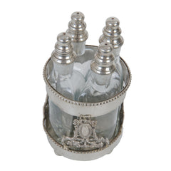 Flaskeholder – inkl. 4 glasflasker by Chic Antique