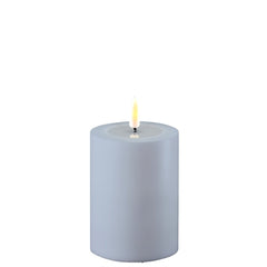 Blå indendørs Bloklys 10x7,5 cm by Deluxe