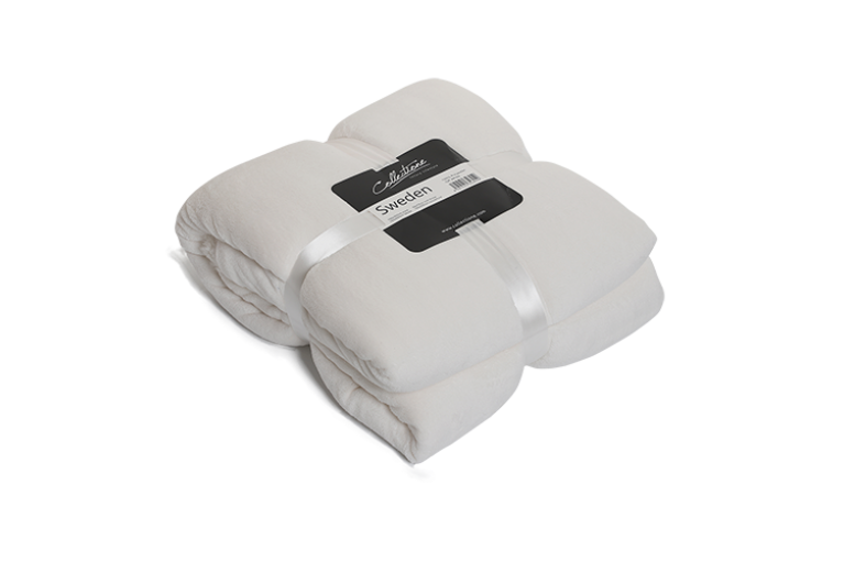 Plaid Sweden Off White 150x200cm by Collectione