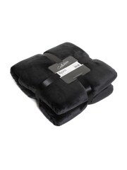 Plaid "Bjorn" 150x200cm sort by Collect