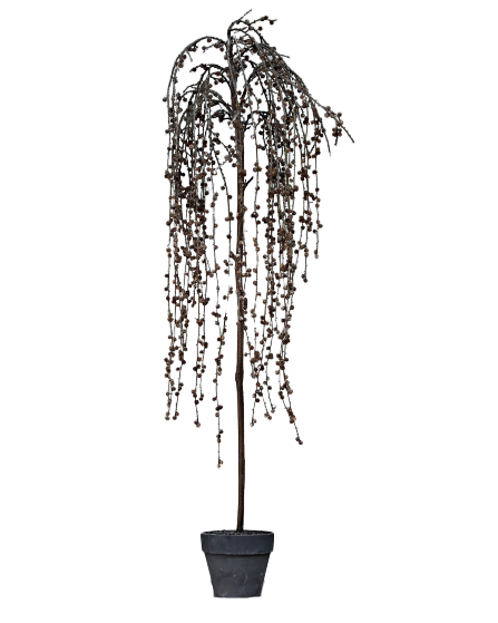 Dekorativt træ med kogler 107 cm by Krone 1