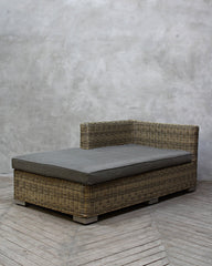 Lazice Loungesofa 2 delt, Grå, Flet by Krone 1