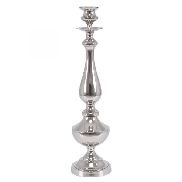 Sølv lysestage 18x18x65cm lille by HK