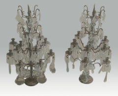 Tafellamp met glas – Elegant bordlampe med krystal-look by Des