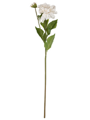 Blomst Dahlia Hvid 85 cm by CM