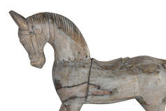 Grå gyngehest – 60x65 cm by Krone 1