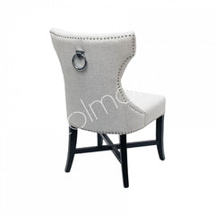 Spisestol Ashley tung hvid m/ring 58x65x97 cm