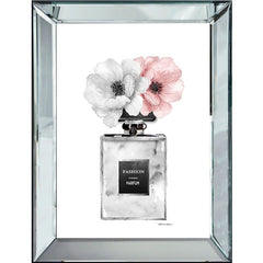 Frame Perfume Black Bottle 40x4.5x50cm