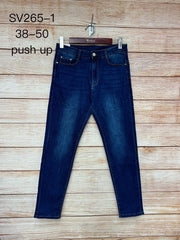 Jeans med push up darkwash by Krone 1