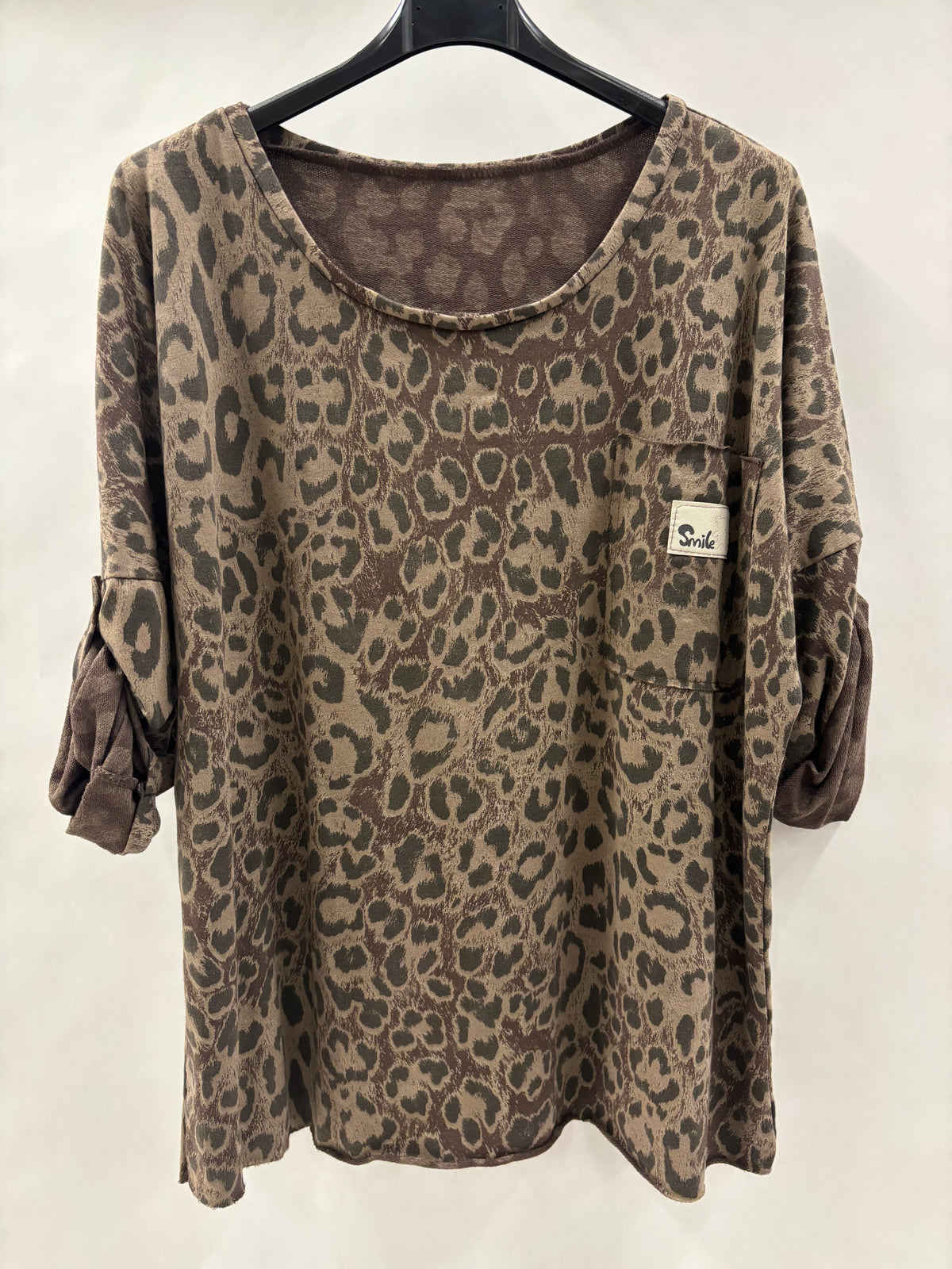 Bluse Kortærmet Dyreprint