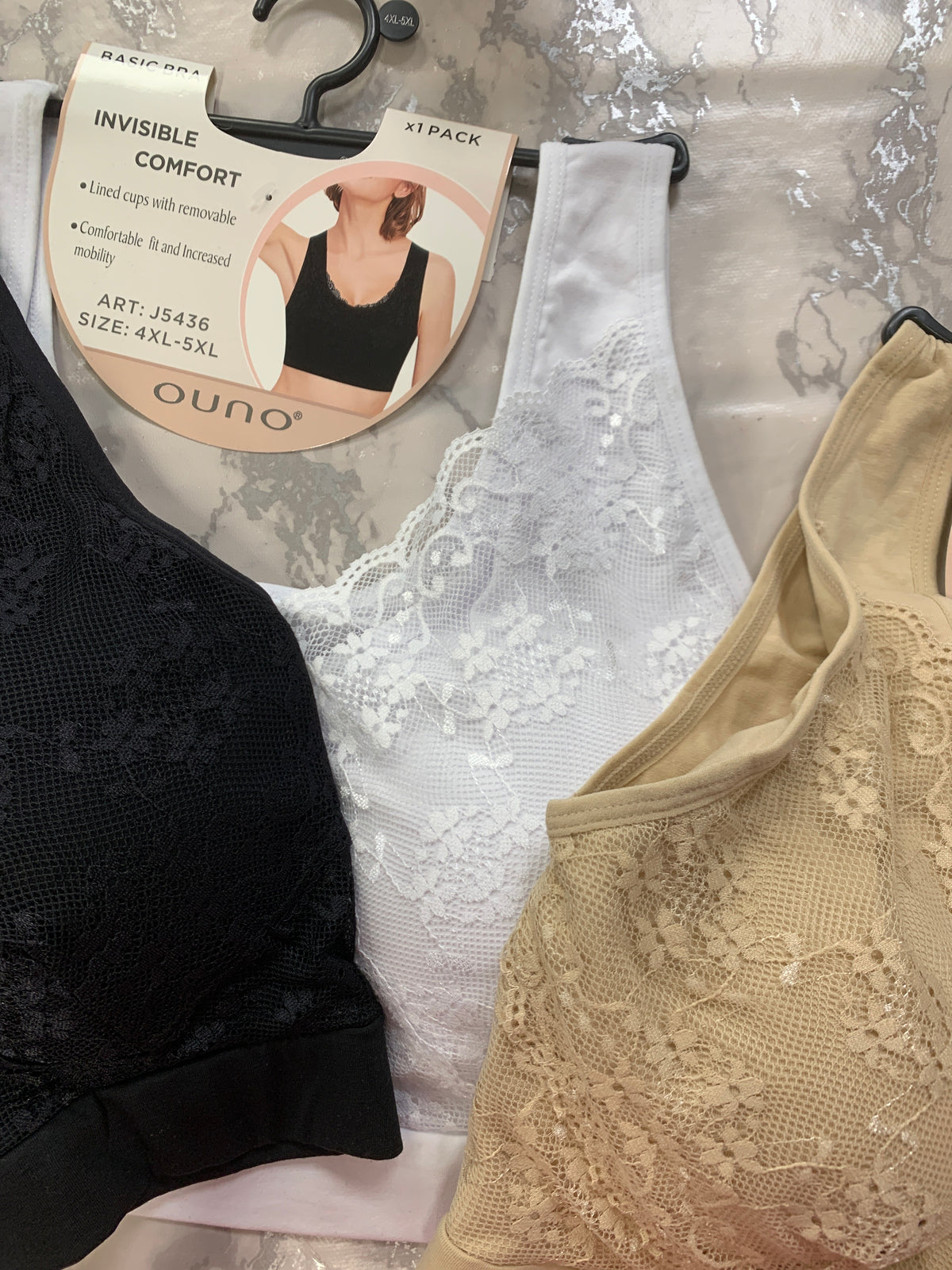 Shape BH - blonde - str. 4XL-5XL