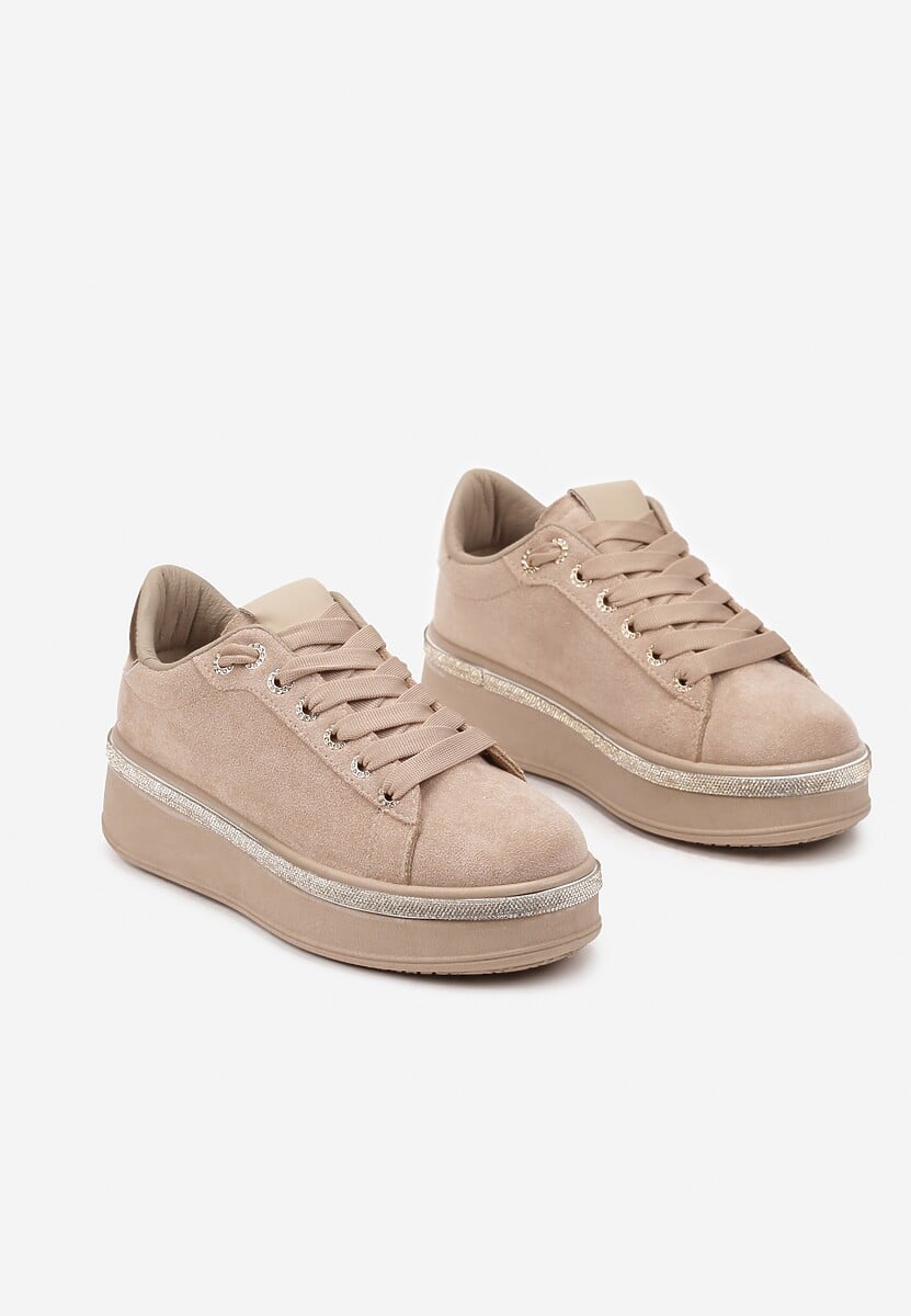 Sneakers med bling kant - ITSEP24