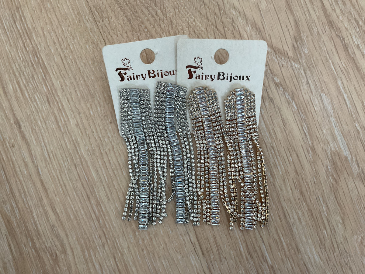 Mega bling øreringe
