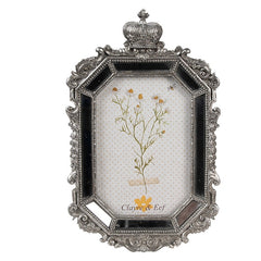 Photo Frame 10x15 cm Silver colored Plastic Glass Picture Frame