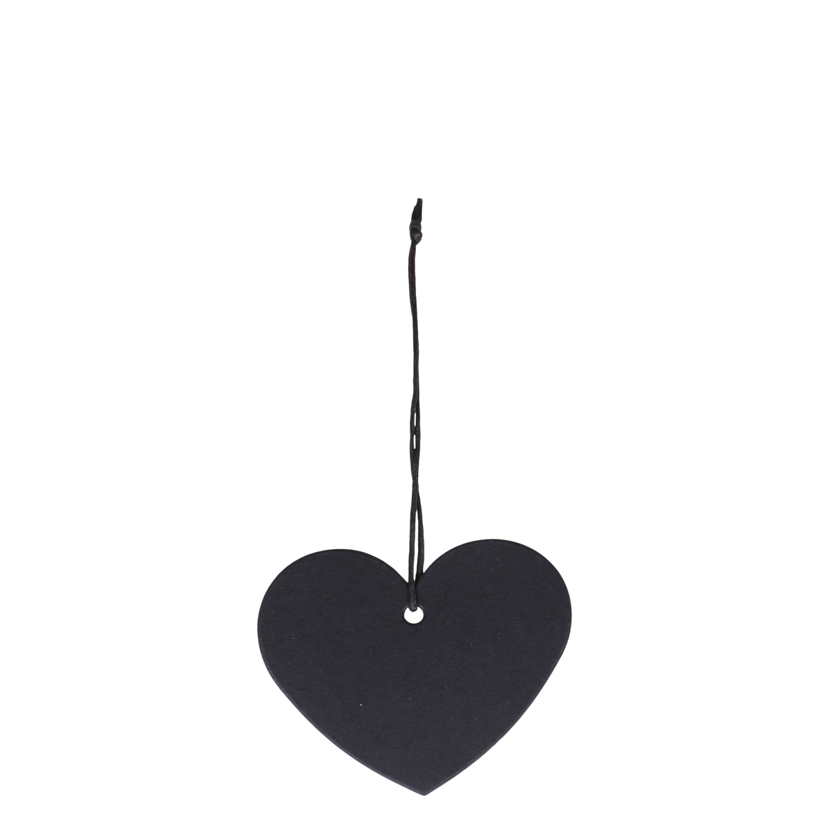 Manila Tag heart 1000 pcs L7/W6 cm black