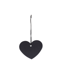 Manila Tag heart 1000 pcs L7/W6 cm black