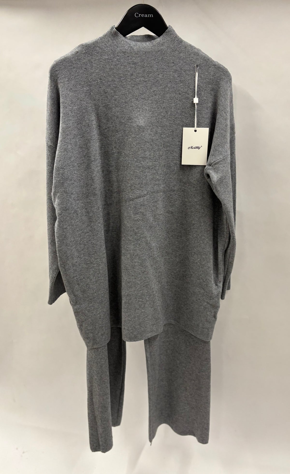 Striksæt, Ensfarvede - Brystmål 120cm