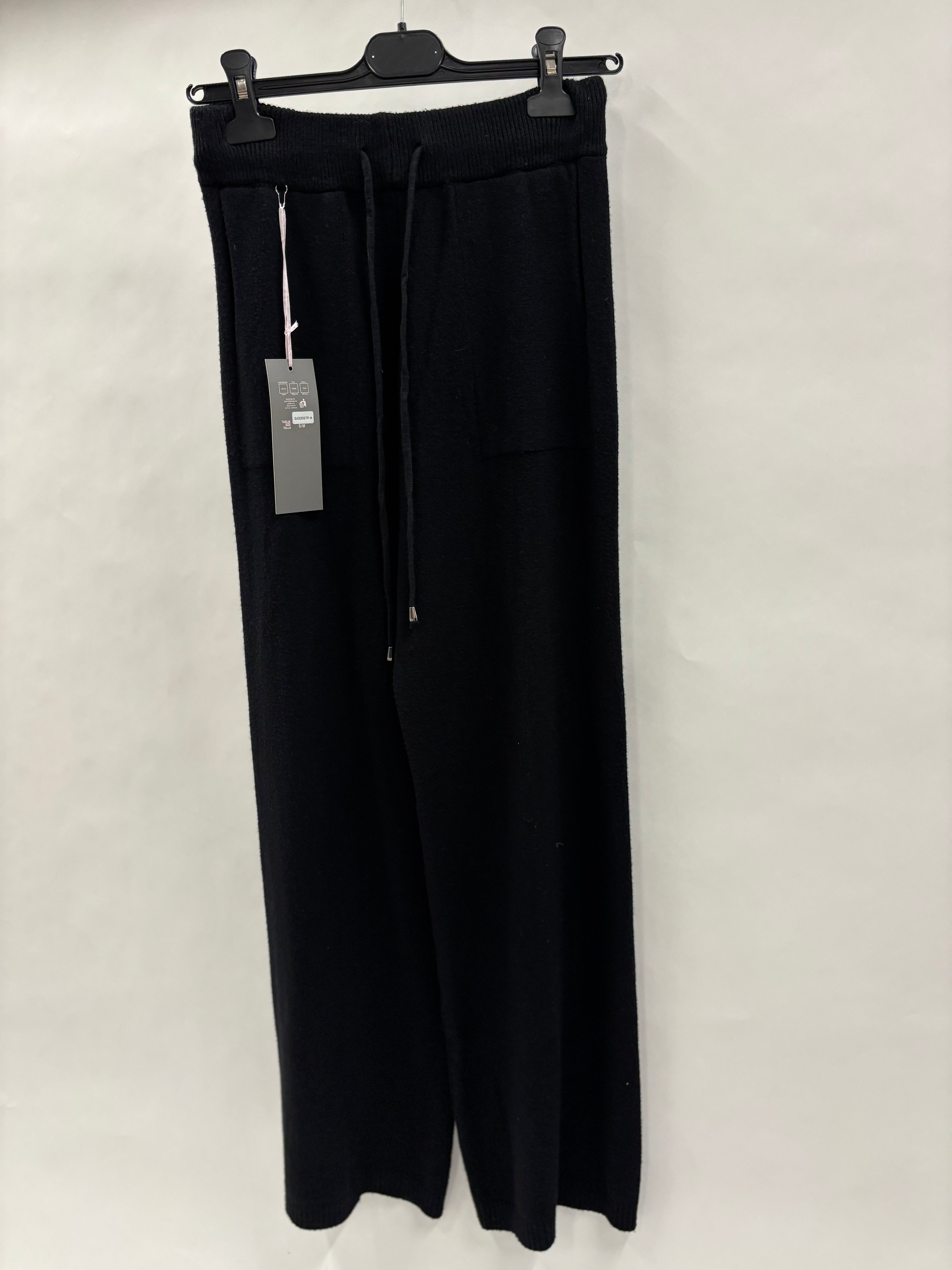 Strikbukser Med Lommer