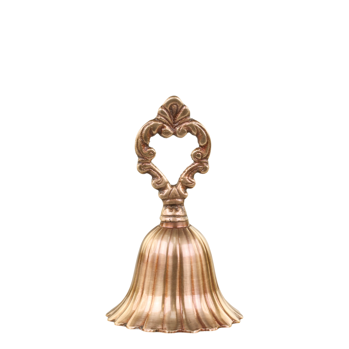 Bell H12.5/D7.5 cm antique brass