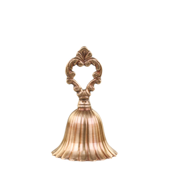 Bell H12.5/D7.5 cm antique brass