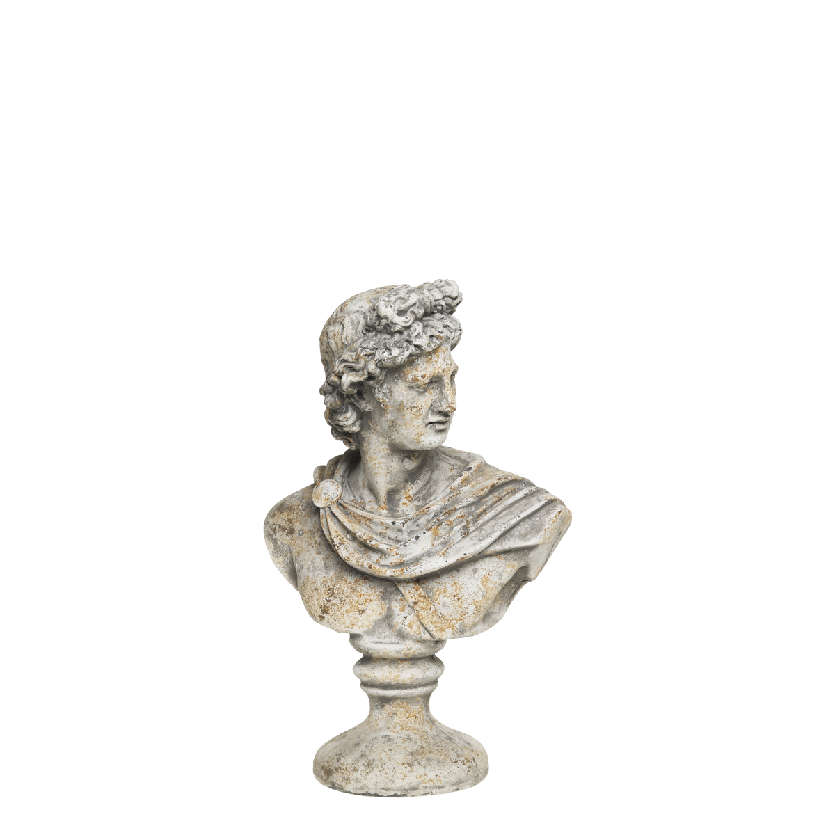 Bust Homme H30.5/L19/W11 cm antique grey