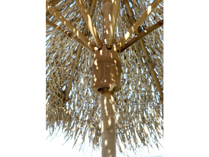 Lyon Parasol bambus, H240/Ø160 cm natur