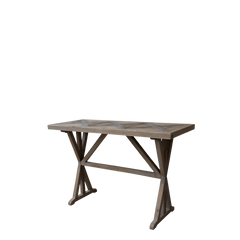 Fransk Bord i genbrugstræ 77x117x46cm natur