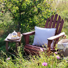 Adirondack Stol foldbar , H97/L73/B87 cm natur