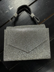 Bling taske med hank