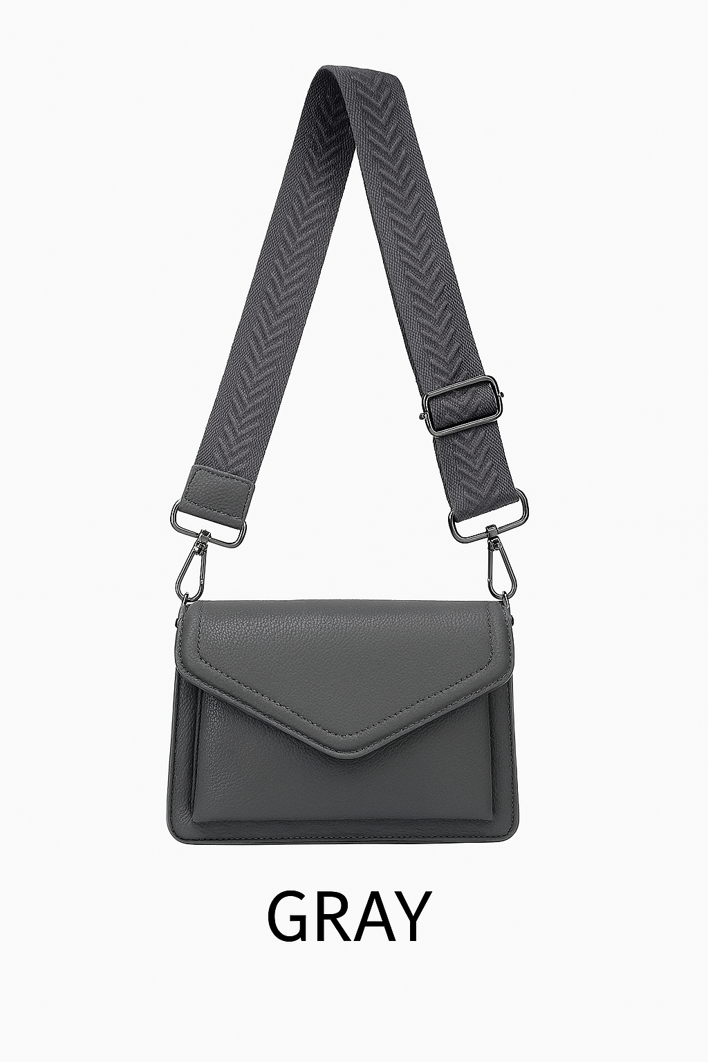 Crossbody taske med kuvertform 23x8x16cm - ITJULI25