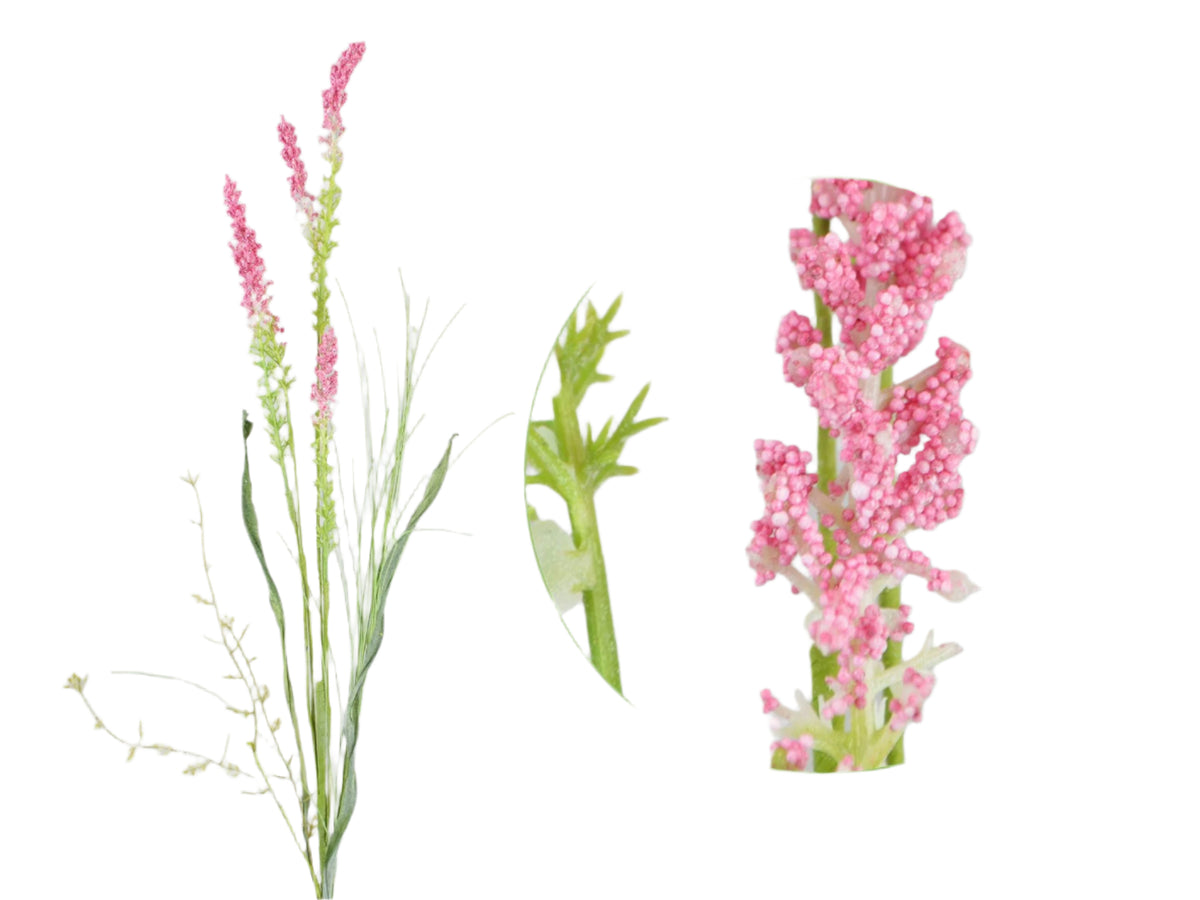 Blomstergren, 76cm, lilla