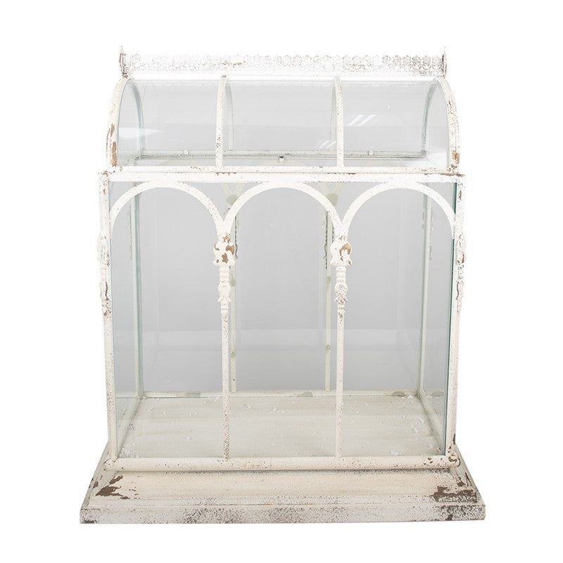 Dekorativt drivhus 56x32x65 cm