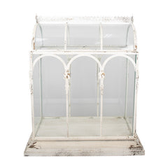 Dekorativt drivhus 56x32x65 cm
