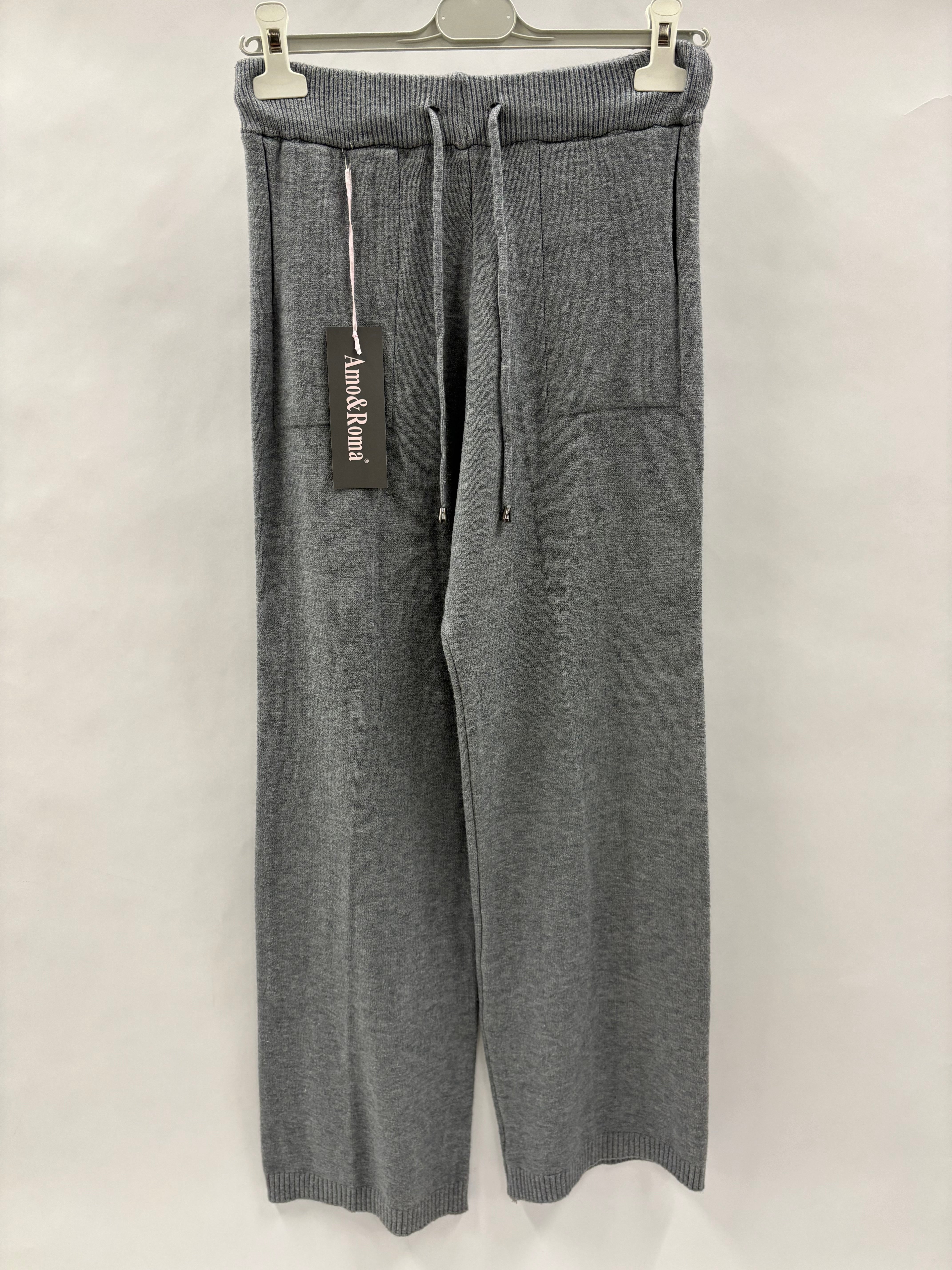 Strikbukser Med Lommer