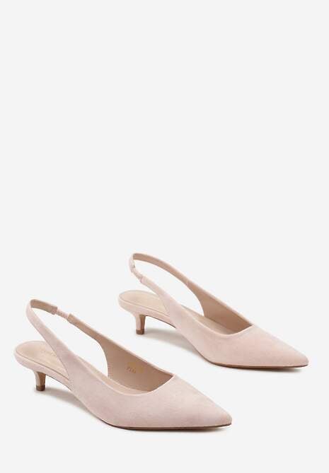 Slingback pumps