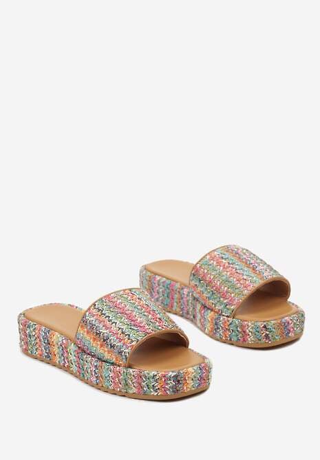 Plateau flet mules sandaler