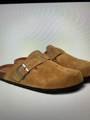 KPHBALLEN Mens SUEDE LEATHER CLOSE SANDALS