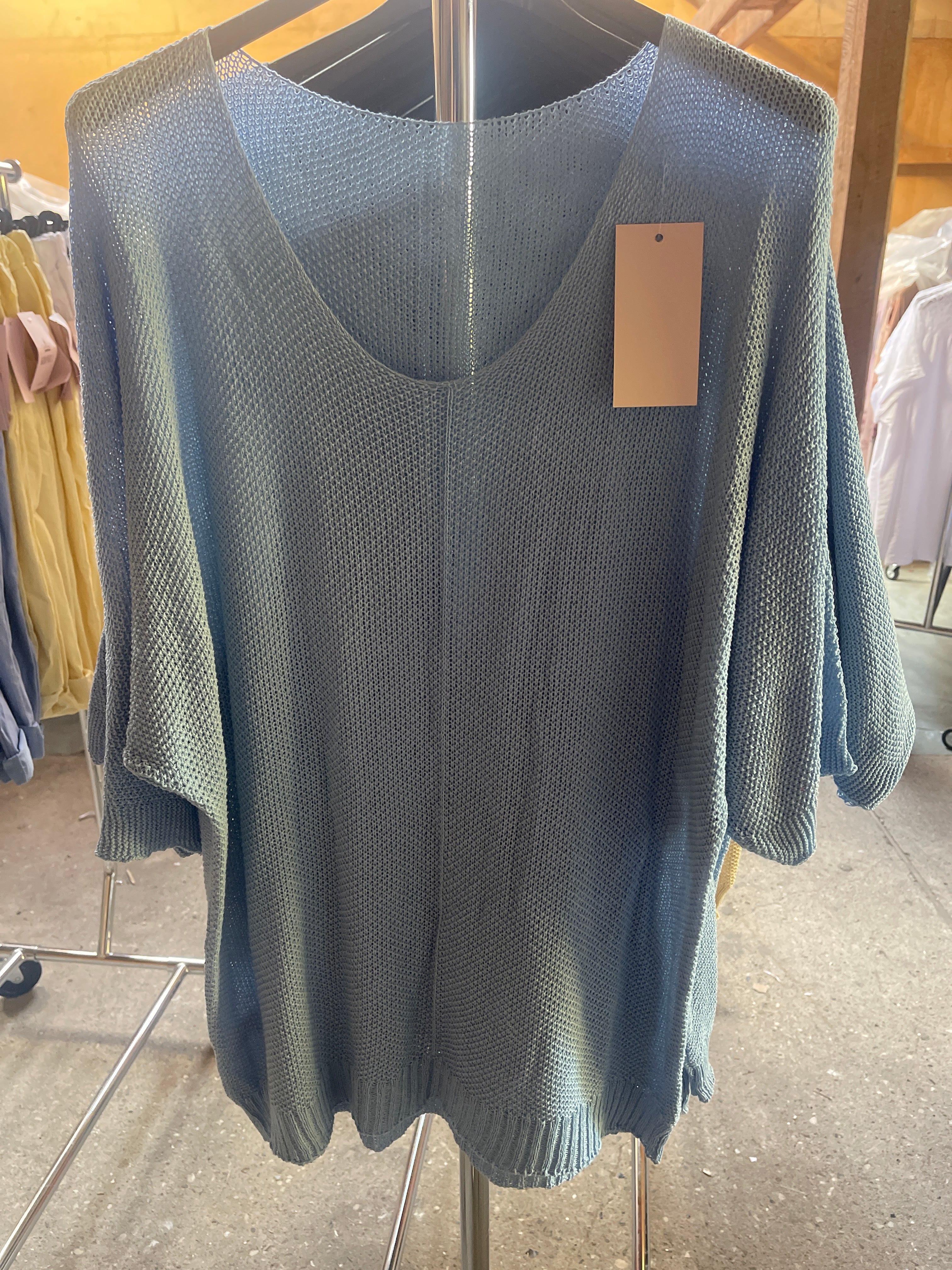 Strikbluse - Brystmål 130cm by Krone 1