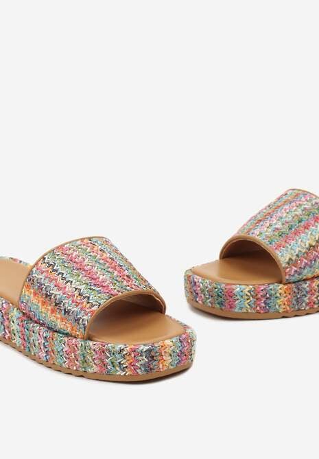 Plateau flet mules sandaler