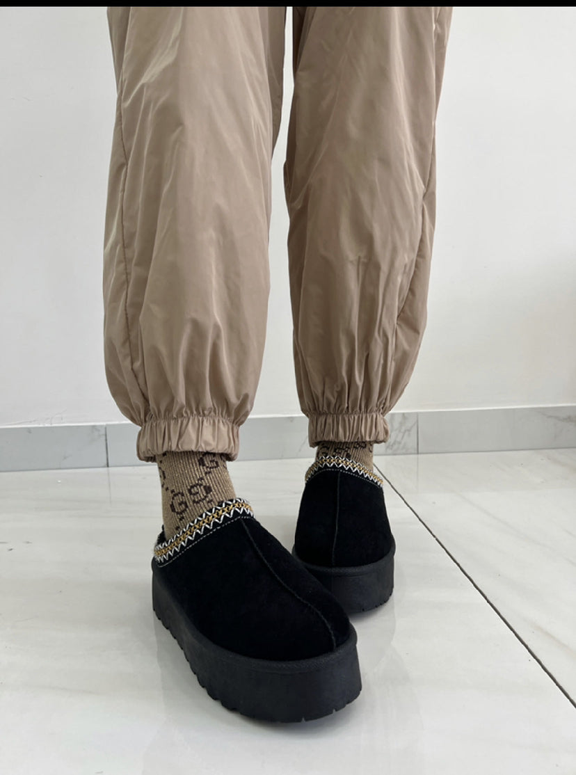 Slip on sko med plateau by Krone 1